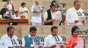 Swearing-in ceremony of NDA government