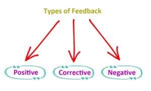 Feedback, Feedback Types: Positive, Corrective, Negative - Paper Tyari