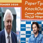papertyari Knockout mgazine cover September 2020