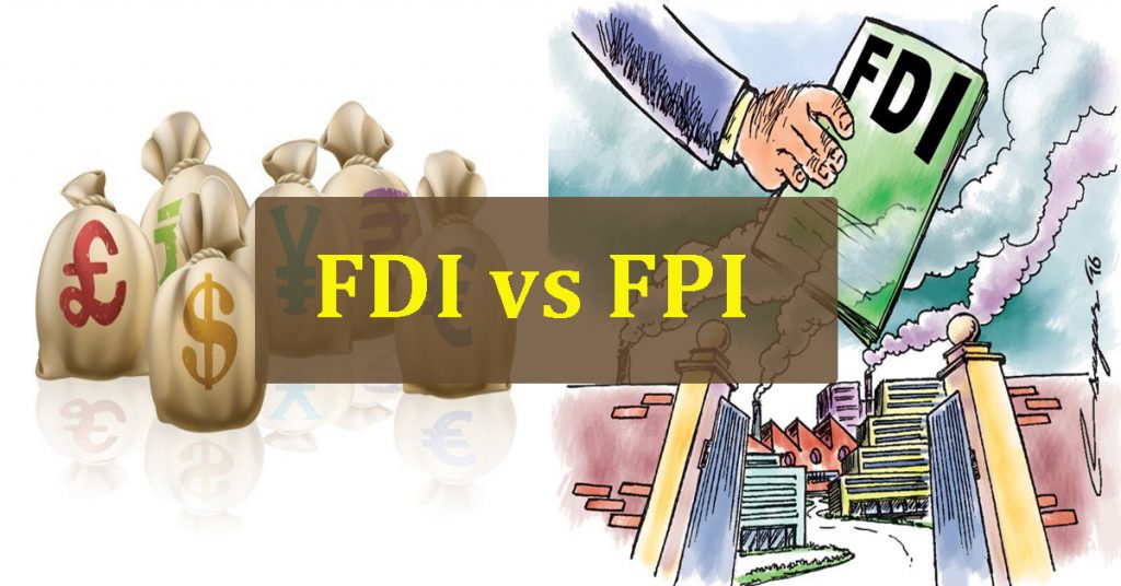 FDI Vs FPI Difference FDI FPI FII QFI Meaning Explained Paper Tyari