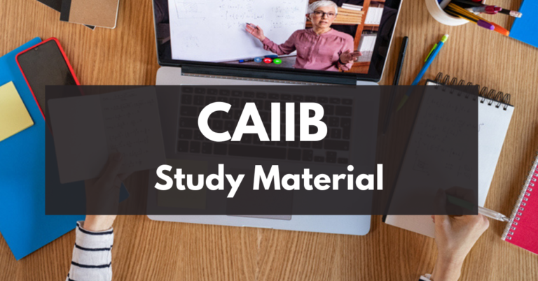 CAIIB free study material